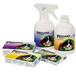 Slais Pi-Guard Spot-On Repellent With Neem Oil Dogs and Cats 5 vials of 2 ml