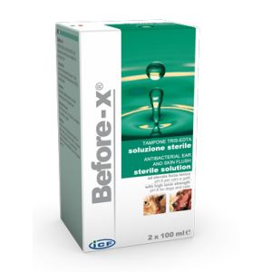 Icf Before-x Solution For Washing Animals 2x100ml