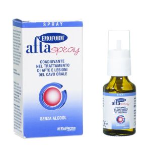 Emoform Aftaspray Trattamento Protettivo Contro Irritazione E Lesioni Della Bocca 15 ml