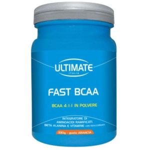Ultimate Sport Fast Bcaa Arancia Integratore Aminoacidi 330g
