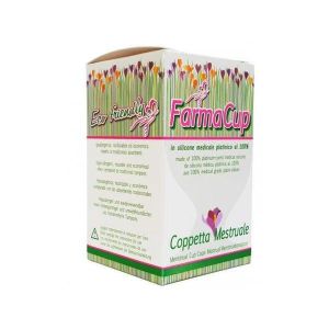 Farmacare Farmcacup Coppetta Mestruale Silicone Ipoallegenica Grande