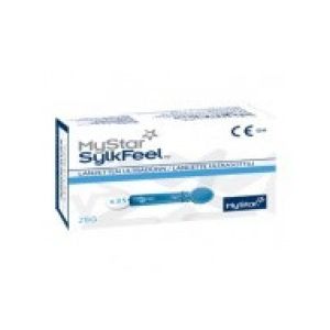 Mystar Sylkfeel Lancets Lancets 25 Pieces 28 Gauge