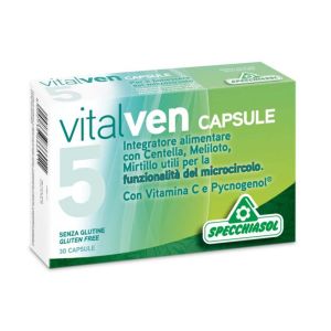 Specchiasol vitalven 5 integratore alimentare per il microcircolo 30 capsule