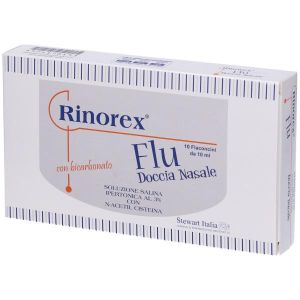 Rinorex Flu Doccia Nasale Decongestionante 10 Flaconcini 10ml