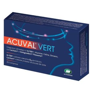 Acuval Vert Integratore Antiossidante 20 Compresse