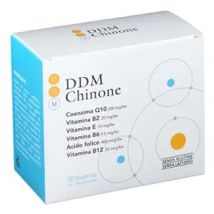 Ddm Chinone 30 Bustine Orosolubili - Antiossidante Potente