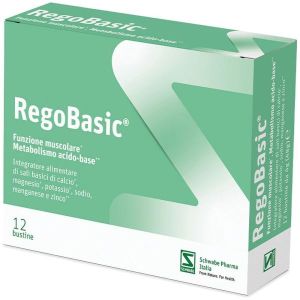 Pegaso Regobasic Integratore di Sali Basici 12 Bustine