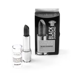 Incarose extra pure hyaluronic black diamond rossetto nero diamantato 1 pezzo