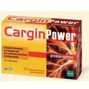 Cargin Power Integratore Stanchezza 12 Bustine Stick