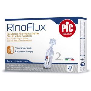 Pic Rinoflux Soluzione Fisiologica Per Aerosol 20 Flaconcini