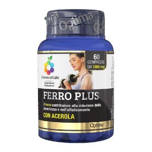 Optima Colours Of Life Ferro Plus i Acerola Integratore Difese Immunitarie 60 Compresse
