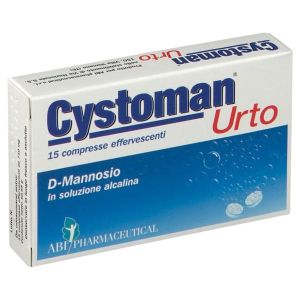 Cystoman Urto Integratore Vie Urinarie 15 Compresse Effervescenti