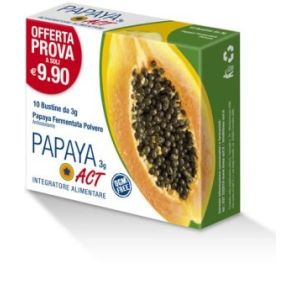 Papaya Act 3g Food Supplement 10 Sachets
