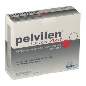 Epitech Group Pelvilen Dual Act Integratore Alimentare 20 Bustine