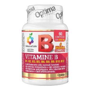 Optima Colours Of Life Vitamina B Complex Integratore Multivitaminico 60 Compresse