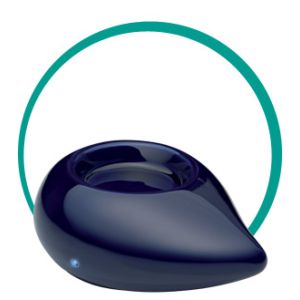 Puressentiel Diffuser Of Essential Oils With Gentle Heat In Blue Ceramic
