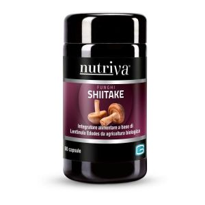 Nutriva Shitake Integratore Difese Organismo 60 Capsule Vegetali