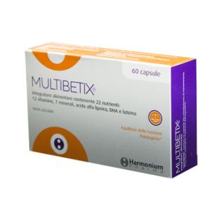 Harmonium Multibetix Food Supplement 60 Capsules