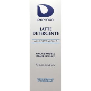 Dermon latte detergente viso alla vitamina e 200 ml