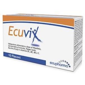 Ecupharma Ecuvix Food Supplement 10 Bottles Of 10ml