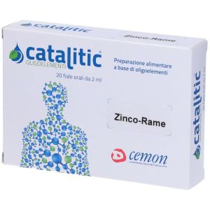 Cemon Catalitic Oligoelementi Zinco e Rame20 Fiale da 2ml