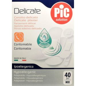 Pic Delicate Mix Antibacterial Absorbent Patch 40 Pieces