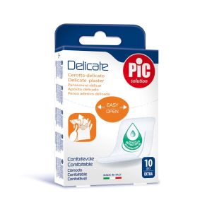 Pic Delicate Extra Cerotto Antibatterico 10 Pezzi