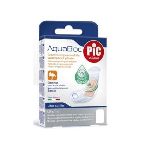 Cerotto Pic Aquabloc 10x12cm Sterile Antibatterico 5 Pezzi