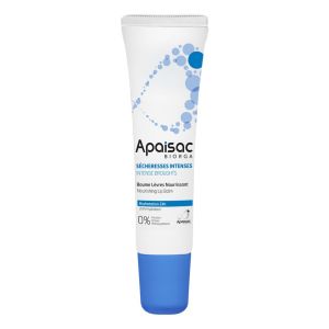 Biorga apaisac nourishing lip balm 15ml