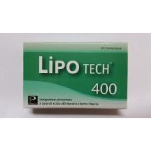 Lipotech 400 Integratore Alimentare 30 Compresse