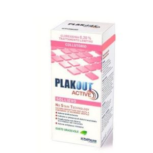 Plak out active sollievo collutorio ad azione antiplacca intensiva 200 ml