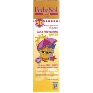 Pediasol Crema Solare Spf 50 Protezione per Il Corpo 100ml