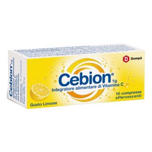 Cebion Effervescente Limone Integratore Vitamina C 10 Compresse