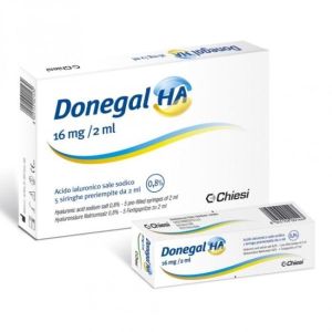Siringa Intra-articolare Donegal Ha Acido Ialuronico 16mg 2ml 5 Pezzi