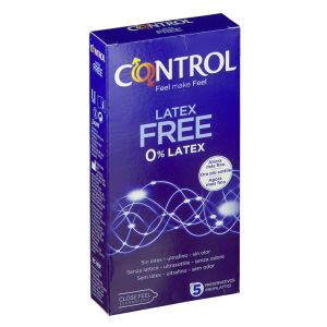 New latex free control 5 profilattici 0% lattice
