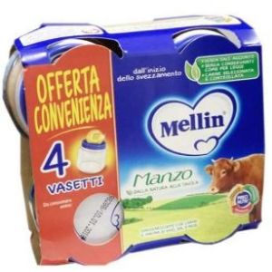 Homogenized Meat Beef Mellin 4x80g