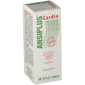 Ansiplus Cardio Gocce Integratore Benessere Cardiovascolare 50 ml