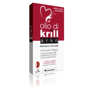 Arkopharma Olio Di Krill Integratore Alimentare 30 Capsule