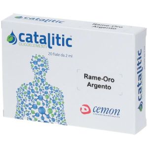 Cemon Catalitic Oligoelementi Rame-oro-argento20 Fiale da 2ml
