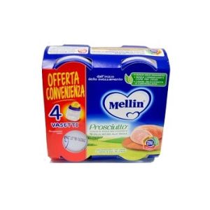 Homogenized Meat Prosciutto Mellin 4x80g