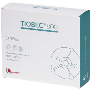 Tiobec 800 Integratore Metabolismo Energetico 10 Bustine Fast-slow