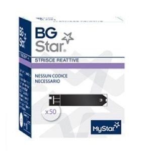 Blood Glucose Measurement Strips Bgstar Compatible 50 Pieces