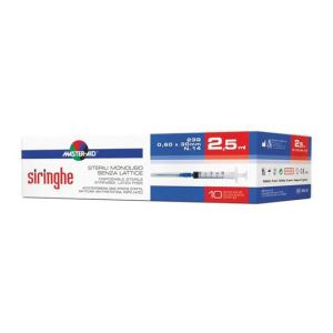 Master Aid Siringa i Ago 21g per Venipuntura 10ml 10 Pezzi