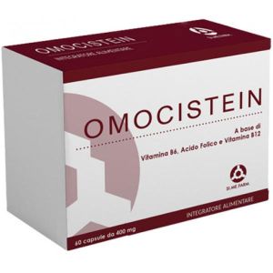 Omocistein Integratore di Omocisteina 60 Capsule
