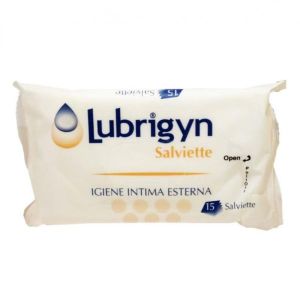 Lubrigyn Salviette per Igiene Intima 15 Pezzi