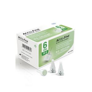 Accu-Chek Ago Accu-Fine 31G 6mm Ago Per Penna Insulina 100 Pezzi