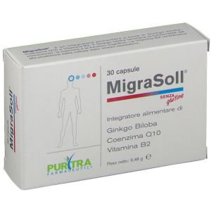 Migrasoll Headache Supplement 30 Capsules 9.6g