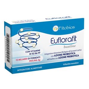Euflorafit Polvere Integratore Fermenti Lattici 10 Bustine