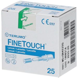 Terumo  Finetouch  G23 Lancette per Pugnidito