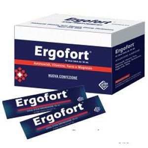 Ergofort Food Supplement 12 Single-dose Sticks Of 10ml